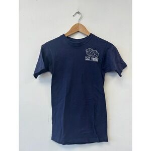 Vintage Las Vegas Shirt Womens XXS Mayo Spruce Dice Graphic Single Stitch‎ 60s